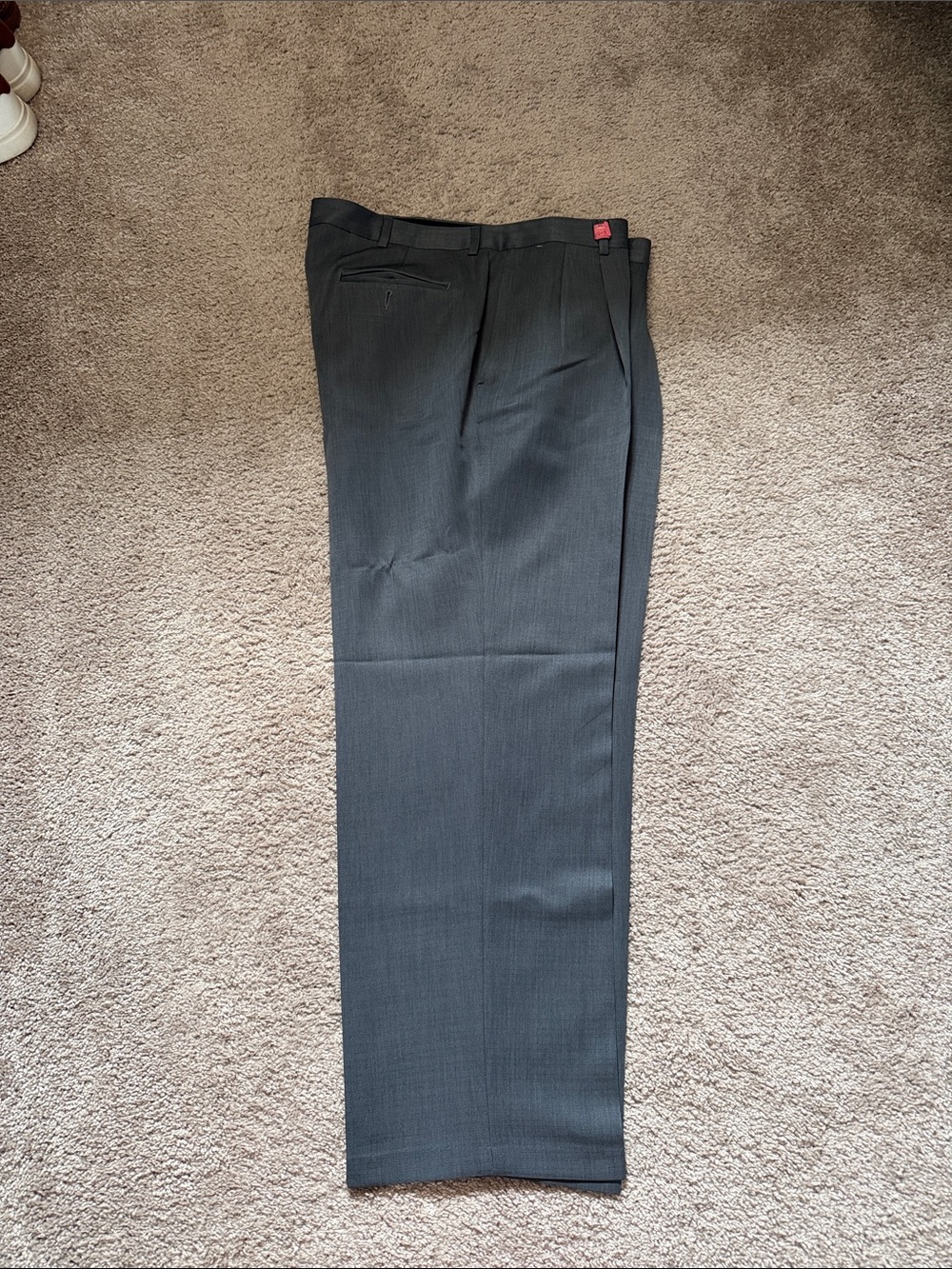 Haggar Men's Dress Pants in Dark Gray